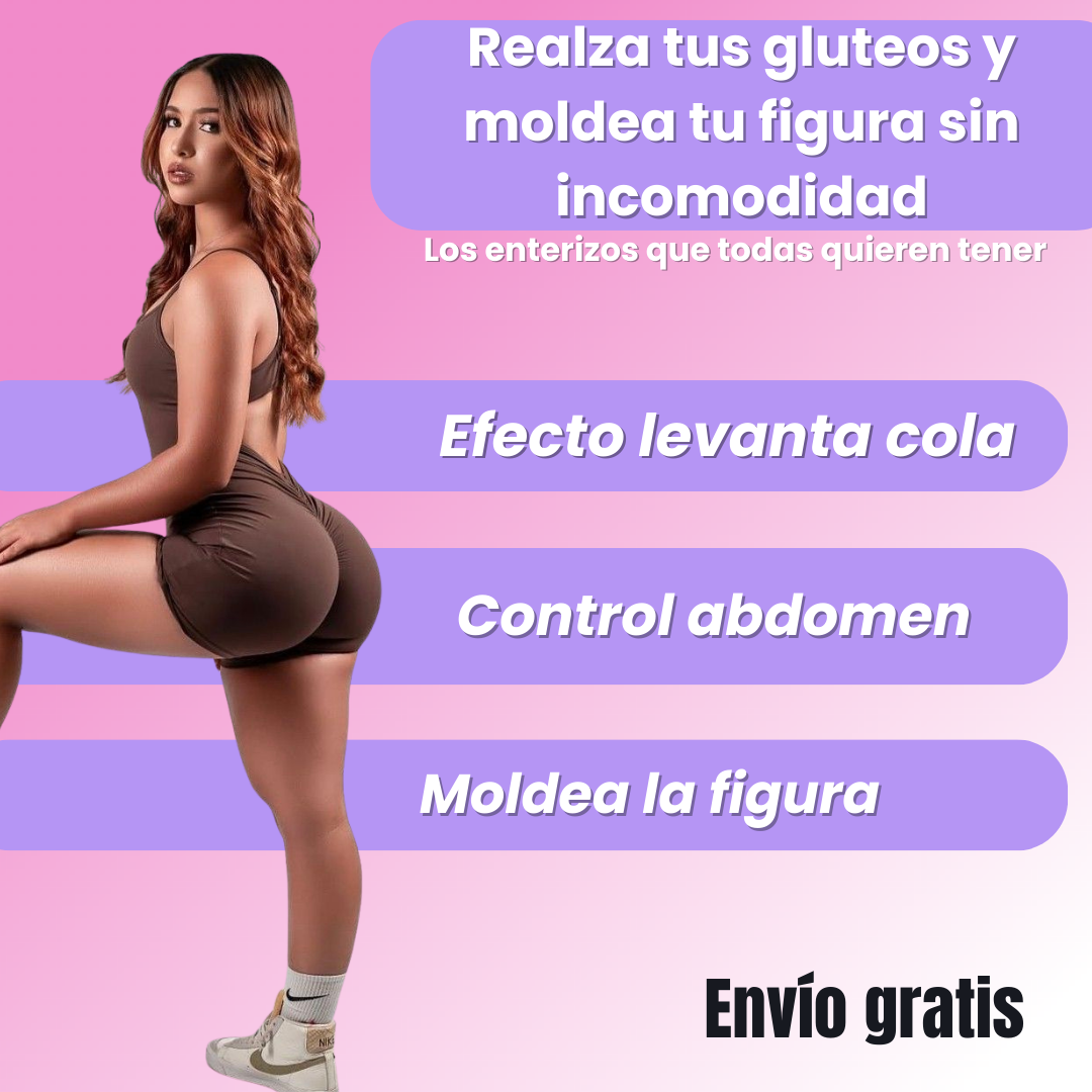 Faja Enteriza Corta Levanta Cola Moldeadora y Sexy