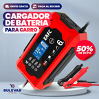 Cargador de Bateria Carro y Moto | Evita quedarte varado