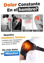 🌟 Alivio Instantáneo: Almohadilla de Hombro térmica y control de temperatura 🔥