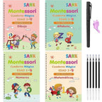 🌟 Set de 4 Libros Mágicos + Cuaderno Digital de Caligrafía Avanzada 🎁